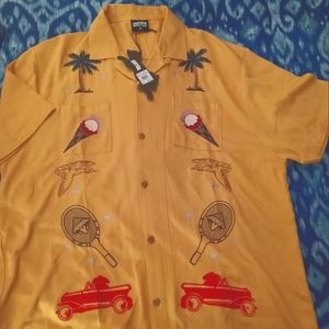 Icecream brand button up shirt